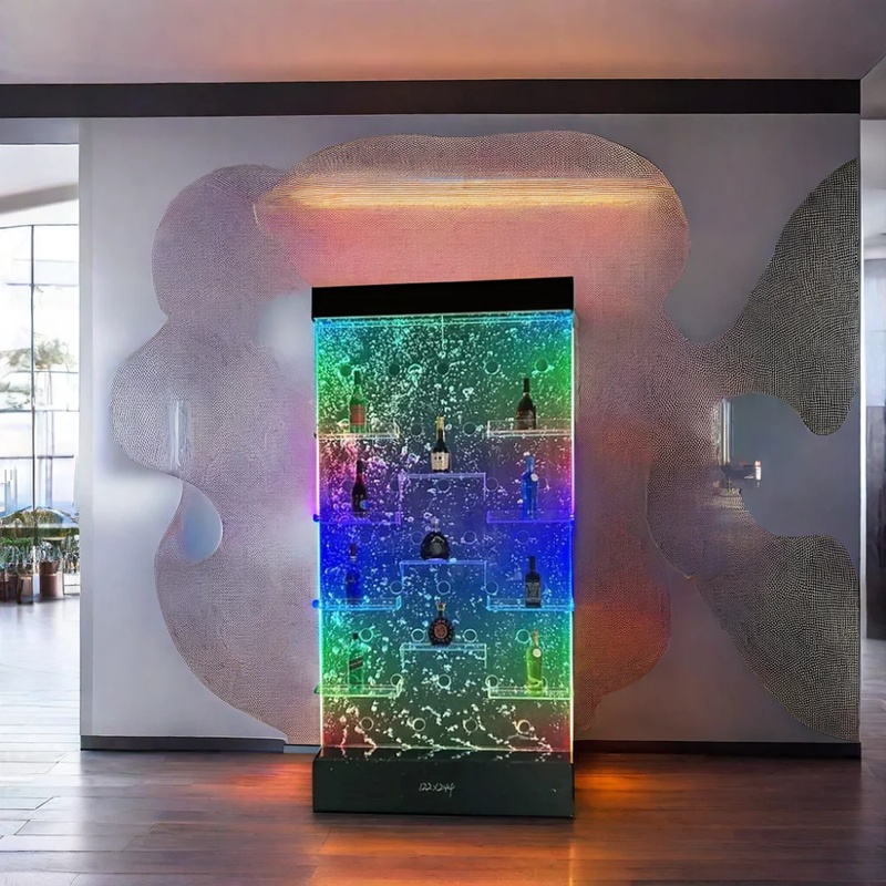 Home Bar Lounge - Özel tasarım. Modern Kabarcık Duvar LED