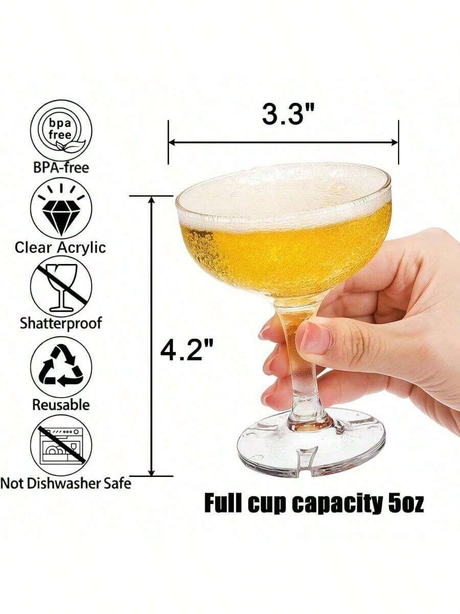 20 Adet Coupe Kokteyl Bardağı  - Home Bar Set incelemesi ve fiyatı