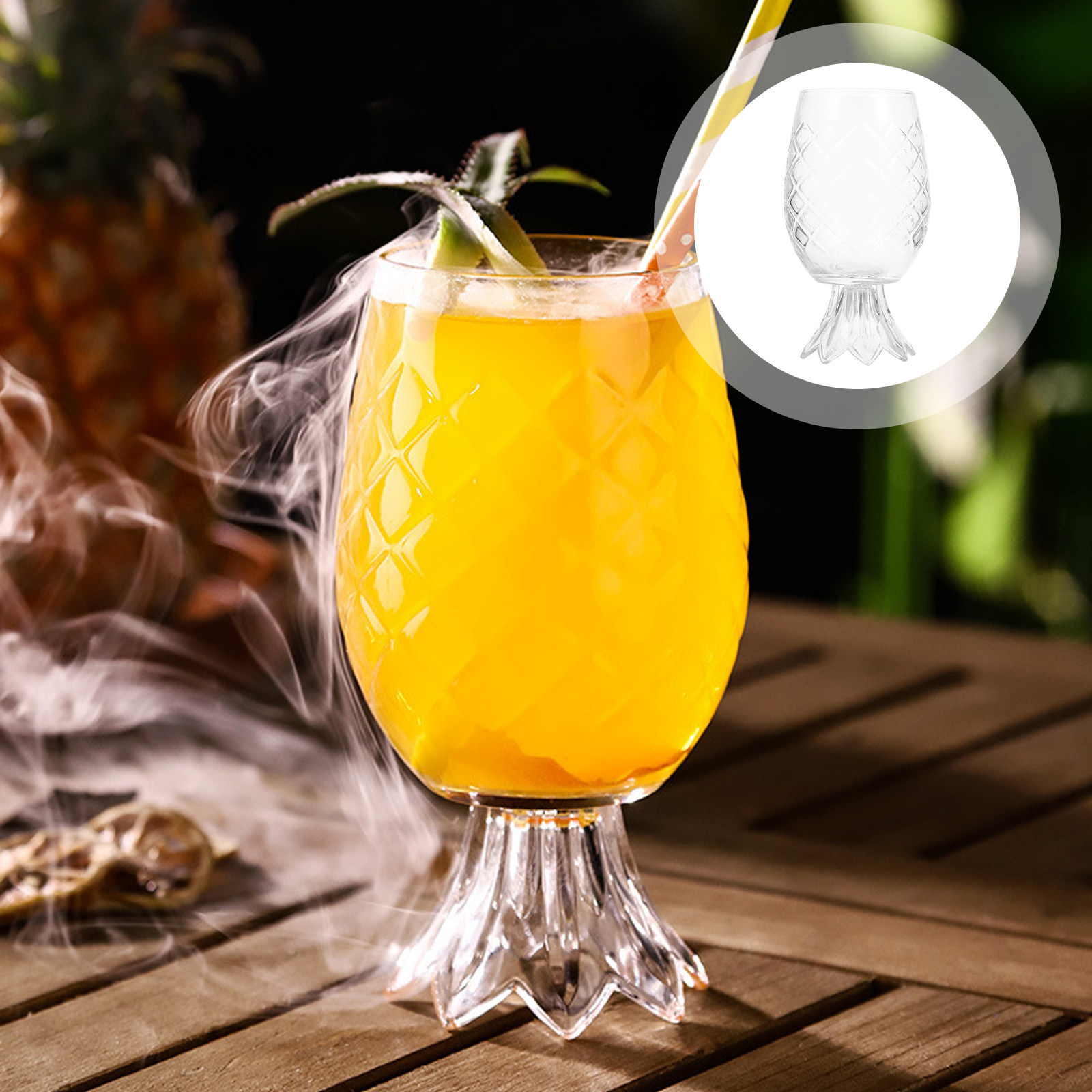 Tiki Bar için Ananas Şeklinde  - Home Bar Set incelemesi ve fiyatı