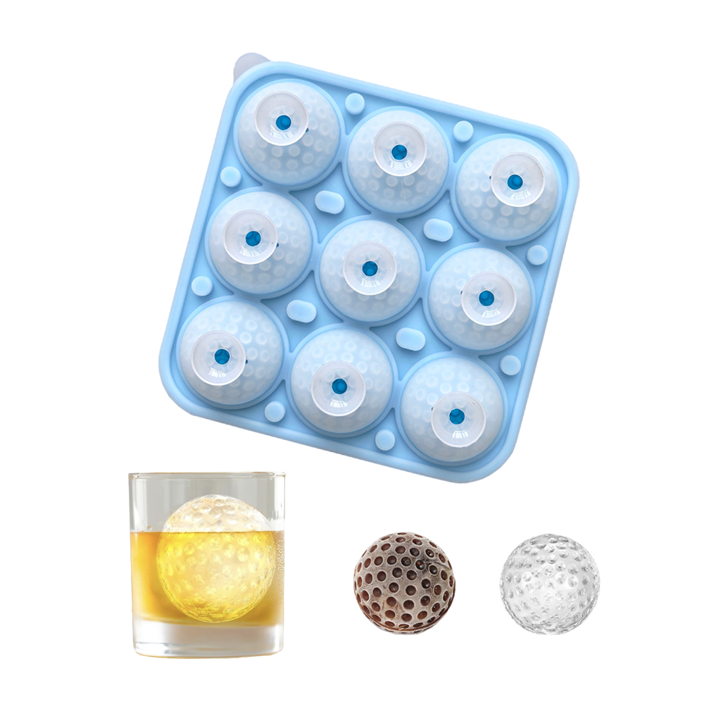 9 boşluklu golf topu, kapaklı  - Ice Mold Sphere incelemesi ve fiyatı