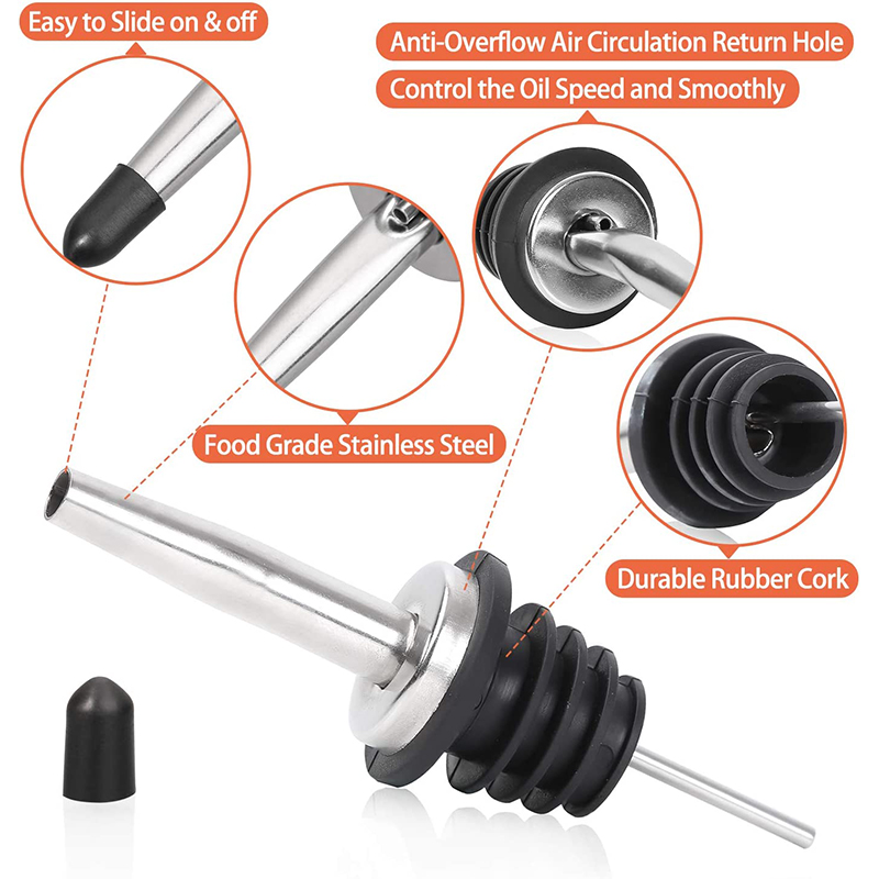 4 Parça Paslanmaz Çelik Klasik - Speed Pourer Cap incelemesi ve fiyatı